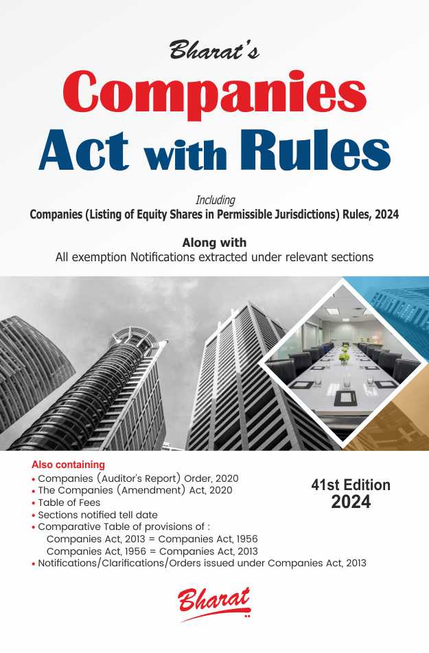 Companies Act with Rules (Royal Edition)
